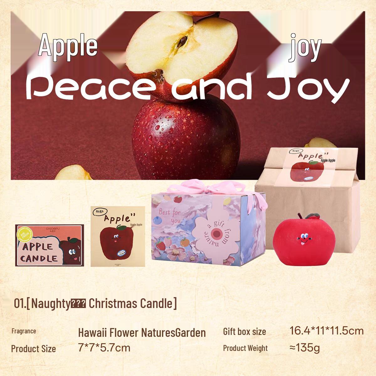 Creative Apple & Pear Aroma Candle Gift Box - Birthday & Christmas Souvenir
Creative Apple & Pear Aroma Candle Gift Box - Birthday & Christmas Souvenir