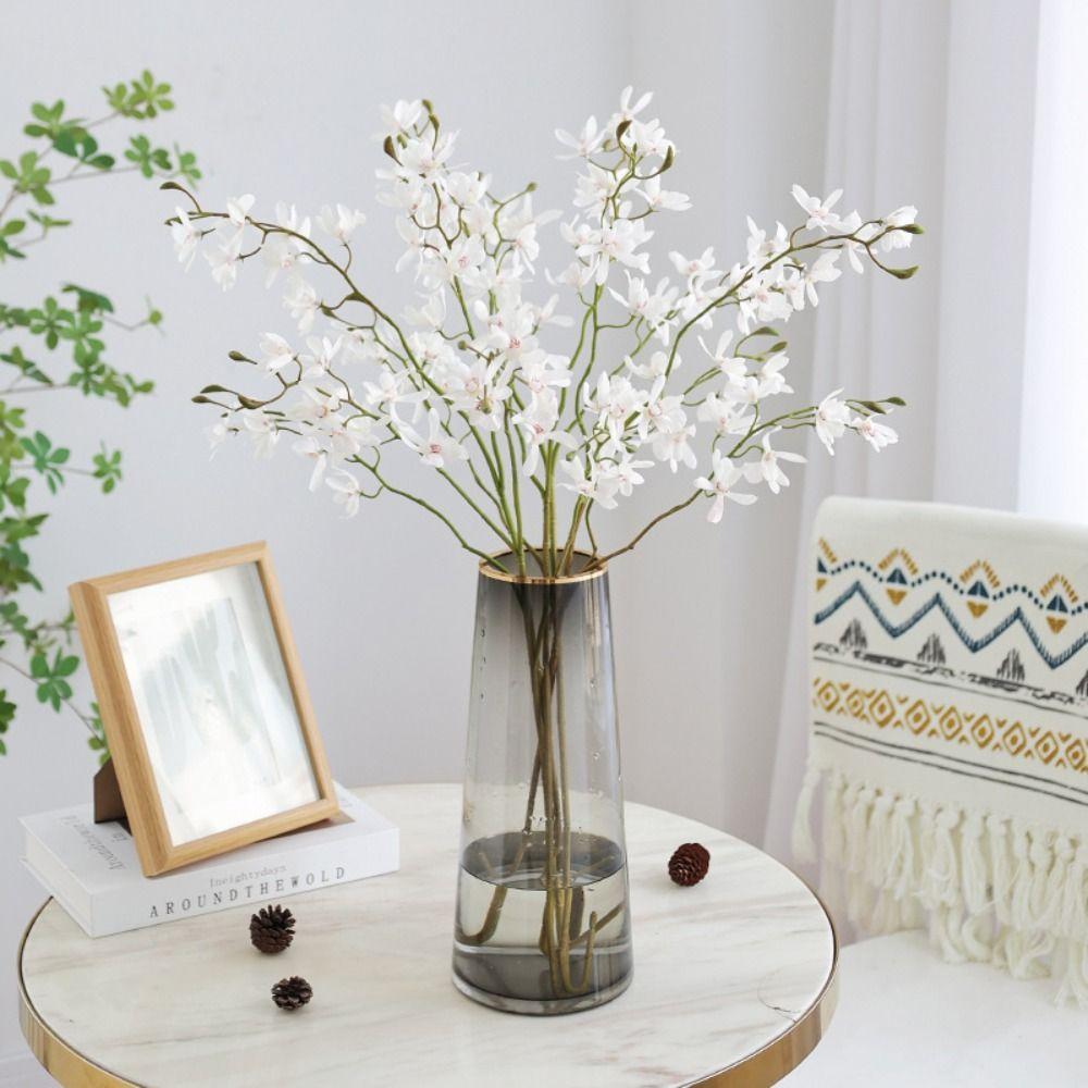 3 Fork Artificial Papilio Orchid Real Touch Artificial Orchid Flower Outdoor Garden Decor
3 Fork Artificial Papilio Orchid Real Touch Artificial Orchid Flower Outdoor Garden Decor