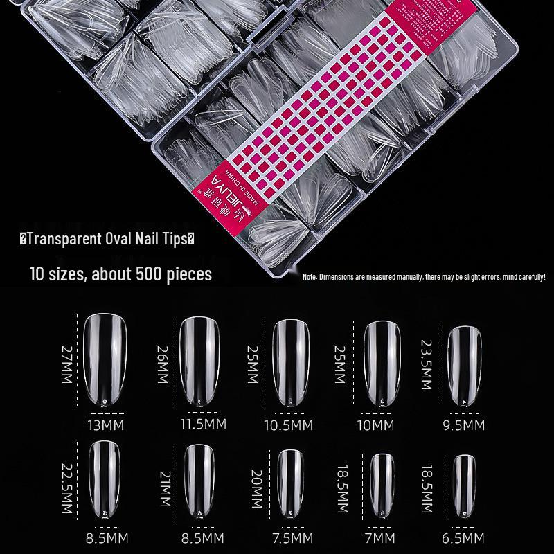 Teardrop Frosted Transparent Long False Nails - Ultra-Thin Half Cover Nail Art Extensions
Teardrop Frosted Transparent Long False Nails - Ultra-Thin Half Cover Nail Art Extensions