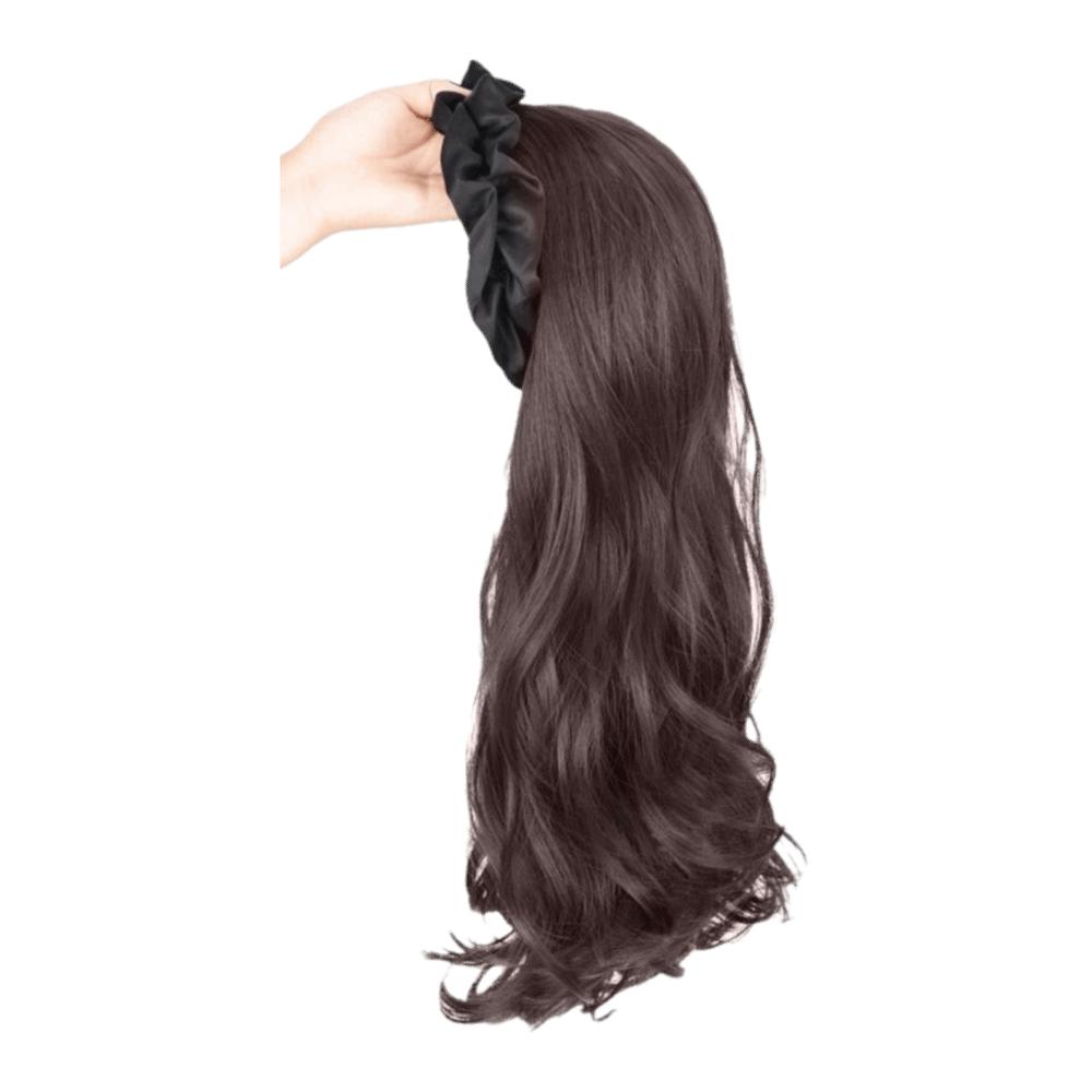 Korean Style Half Headband Wig Hair Hoop Long Wavy Curly Hair Synthetic Cloud Headband Wigs Women коричневый/чёрный
Korean Style Half Headband Wig Hair Hoop Long Wavy Curly Hair Synthetic Cloud Headband Wigs Women коричневый/чёрный