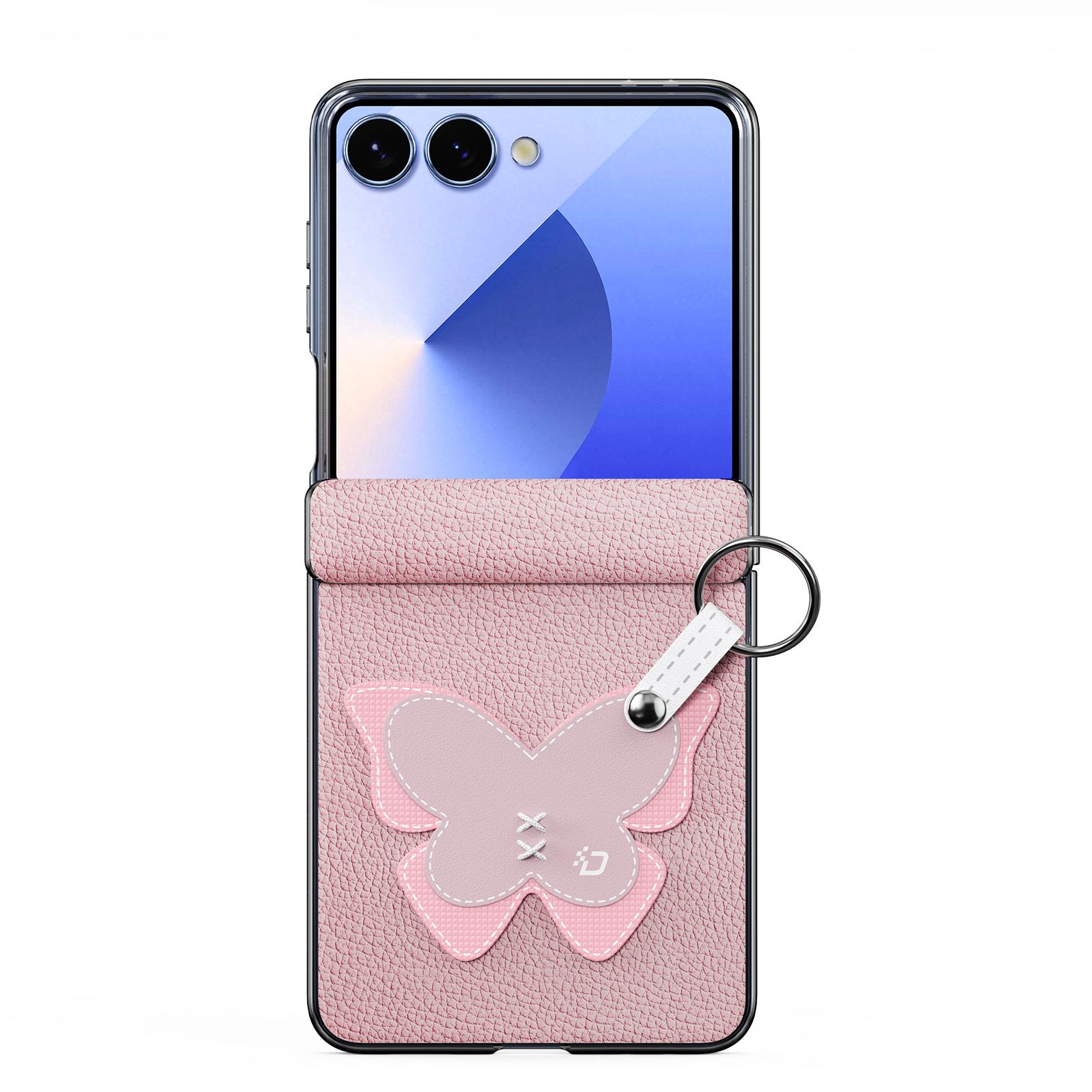 DUX DUCIS Luvy Series For Samsung Galaxy Z Flip7 5G Case PU Leather+PC Phone Case with Ring Holder/Strap Cyan Blue Heart
DUX DUCIS Luvy Series For Samsung Galaxy Z Flip7 5G Case PU Leather+PC Phone Case with Ring Holder/Strap Cyan Blue Heart