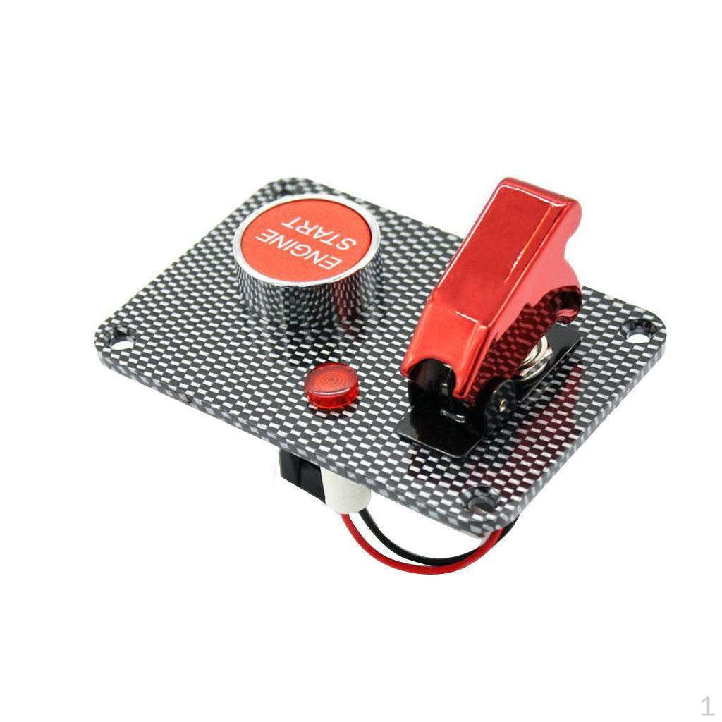 Car Boat Engine Start Push Button Red Cover Toggle Ignition Switch
Car Boat Engine Start Push Button Red Cover Toggle Ignition Switch