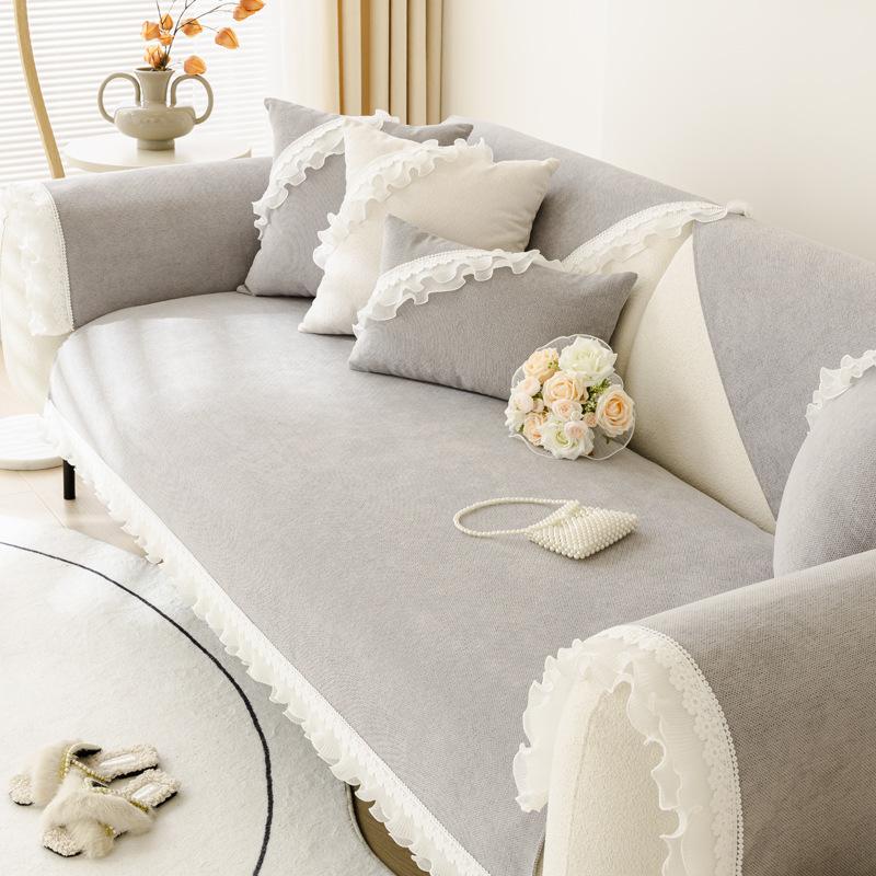 Chenier Sofa Cushion Four-Season Universal Non-Slip Seat Cushion New Solid Color Fungus Edge Sofa Cover Towel 70*70cm
Chenier Sofa Cushion Four-Season Universal Non-Slip Seat Cushion New Solid Color Fungus Edge Sofa Cover Towel 70*70cm