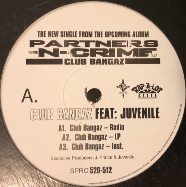 12inch Record PARTNERS-N-CRIME - Club Bangaz SPRO520512 Rap-A-Lot 4 Lif 2003 US Rap & Hip-Hop/R&B Used
12inch Record PARTNERS-N-CRIME - Club Bangaz SPRO520512 Rap-A-Lot 4 Lif 2003 US Rap & Hip-Hop/R&B Used