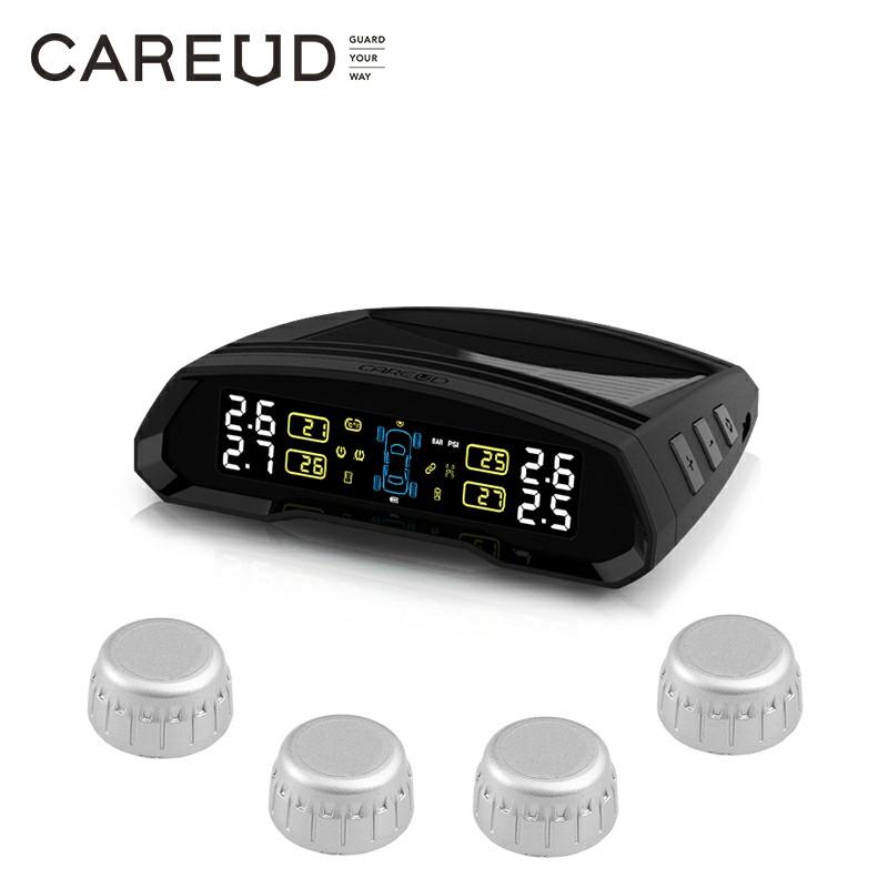 CAREUD Car TPMS tire pressure monitoring system solar type monitor with 4pcs external sensors 802-WFsliver
CAREUD Car TPMS tire pressure monitoring system solar type monitor with 4pcs external sensors 802-WFsliver