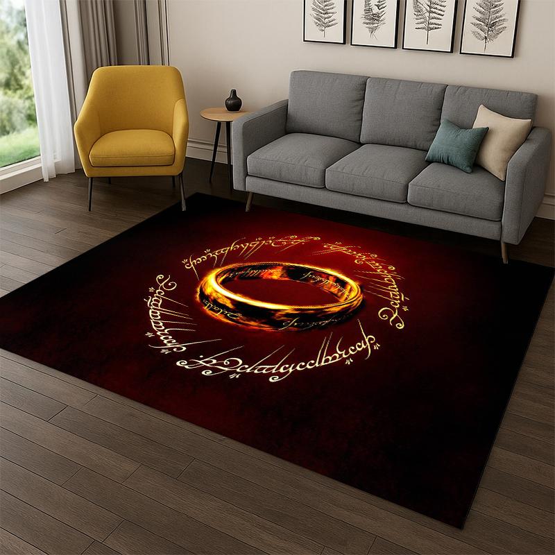 Classic L-Lord of The Rings H-Hobbit Carpet Rug for Bedroom Living Room Sofa Playroom Doormat Home Decor,Kid Area Rug Non-slip 40x60cm
Classic L-Lord of The Rings H-Hobbit Carpet Rug for Bedroom Living Room Sofa Playroom Doormat Home Decor,Kid Area Rug Non-slip 40x60cm