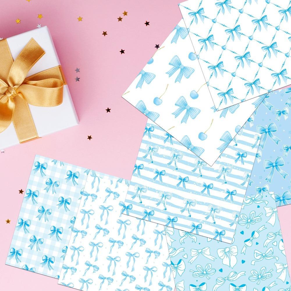 24pcs Cartoon Bow Wrapping Paper Waterproof Gift Craft Paper Birthday Party Decoration синій
24pcs Cartoon Bow Wrapping Paper Waterproof Gift Craft Paper Birthday Party Decoration синій