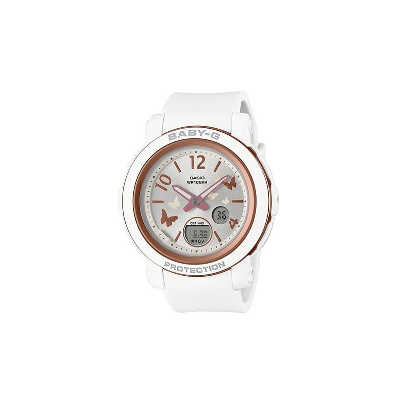 Casio BABY-G Simple World Time Stopwatch Alarm Clock Timer White Dual LED Light Calendar Shockproof and Waterproof Quartz Movement BGA-290BD-7AJF білий
Casio BABY-G Simple World Time Stopwatch Alarm Clock Timer White Dual LED Light Calendar Shockproof and Waterproof Quartz Movement BGA-290BD-7AJF білий