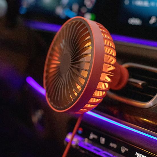 Вращающийся на 360 градусов автомобильный вентилятор с USB-вентилятором и светодиодной подсветкой белый
Вращающийся на 360 градусов автомобильный вентилятор с USB-вентилятором и светодиодной подсветкой белый