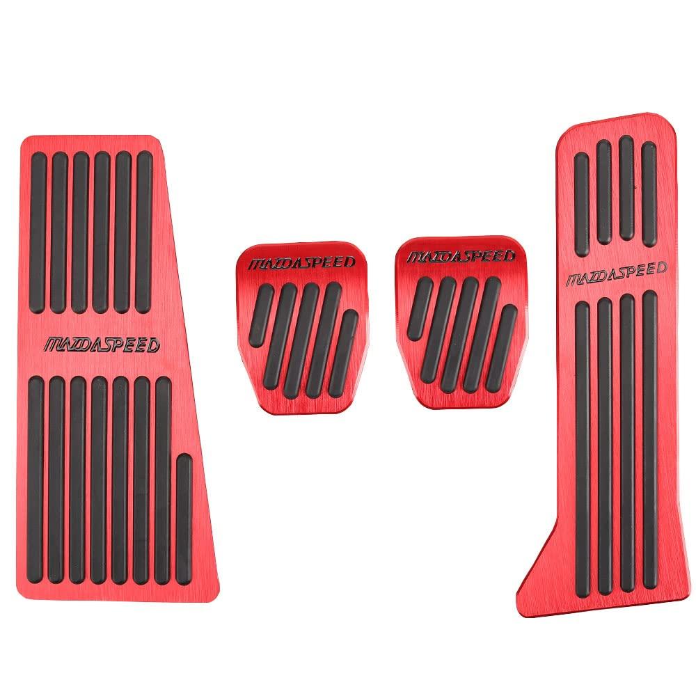 BYOUS MT Compatible Mazda Aluminum Pedal Covers and No drilling and Compatible with many Compatible with DK KG Demio DJ Axela and Atenza GJ
BYOUS MT Compatible Mazda Aluminum Pedal Covers and No drilling and Compatible with many Compatible with DK KG Demio DJ Axela and Atenza GJ