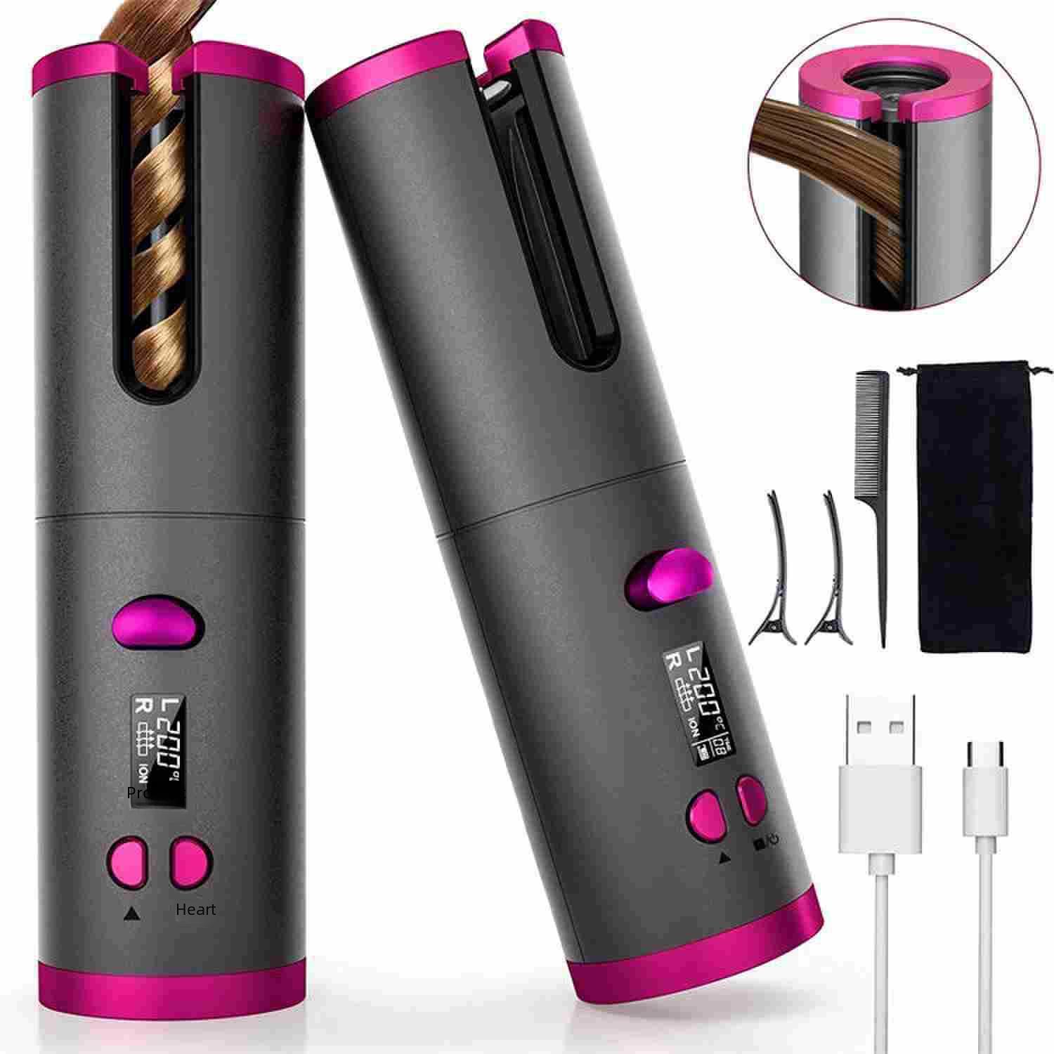 USB Automatic Cross-Border Lazy Curling Iron рожевий
USB Automatic Cross-Border Lazy Curling Iron рожевий