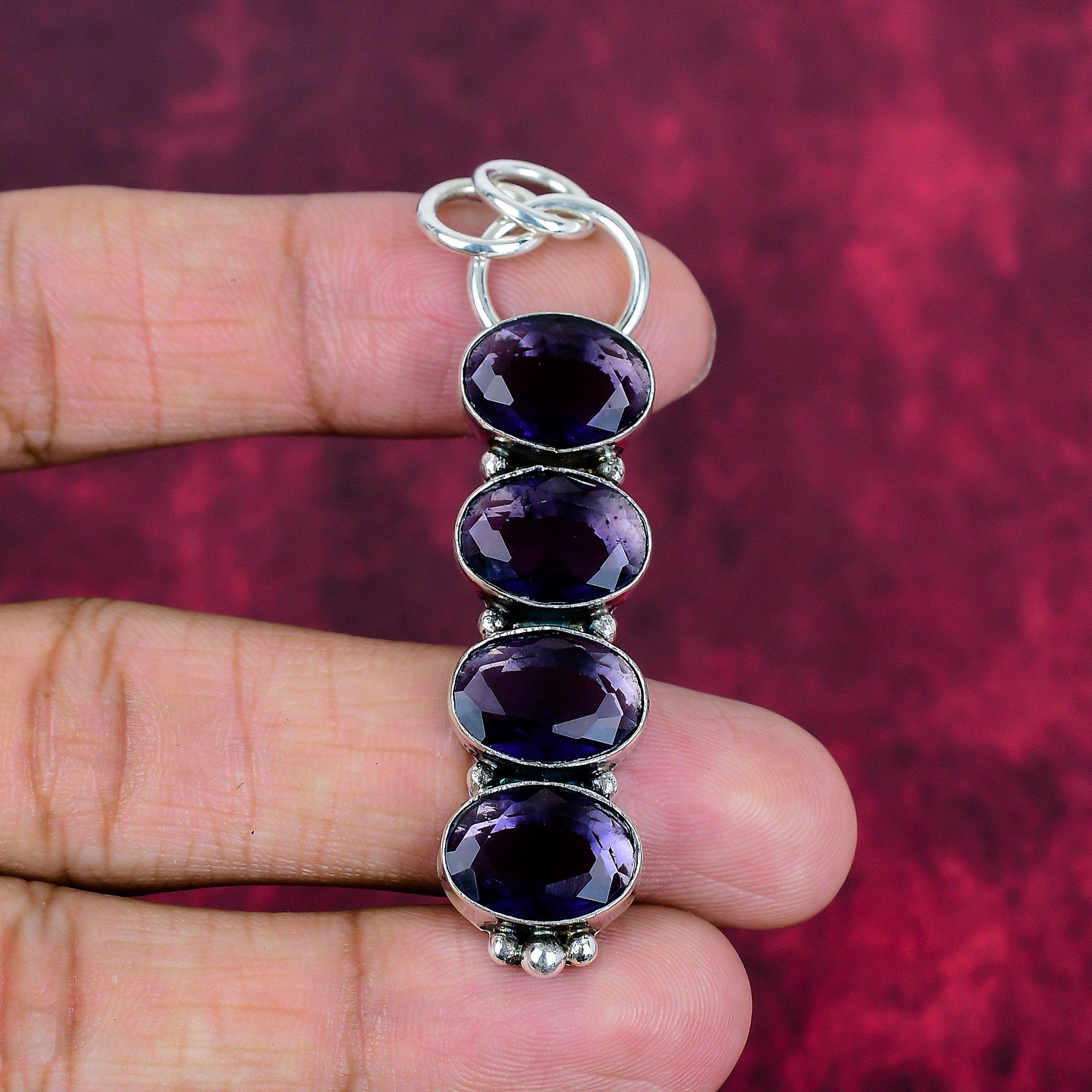 Подвеска с аметистом, ювелирные изделия из драгоценных камней, подвеска из цельного серебра 925 пробы, подарок для женщин, подвеска ручной работы 2.63 Inches фиолетовый
Подвеска с аметистом, ювелирные изделия из драгоценных камней, подвеска из цельного серебра 925 пробы, подарок для женщин, подвеска ручной работы 2.63 Inches фиолетовый