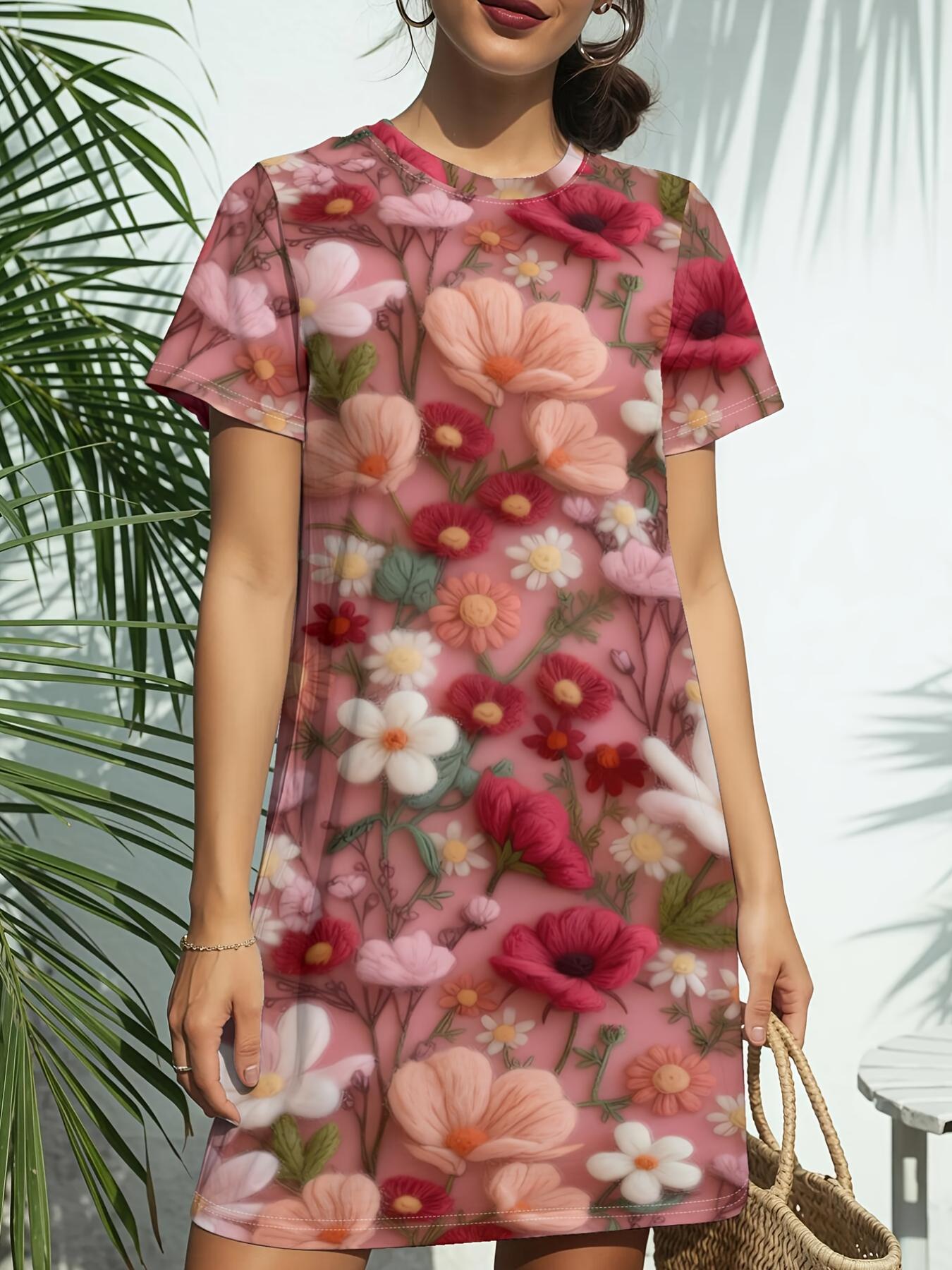 The New Round-Neck Short-Sleeve Dress T-Shirt for Women by Cherry Blush Features American Fashion Trends with Digital Prints. Perfect for Casual Sprin XS дубильна кора
The New Round-Neck Short-Sleeve Dress T-Shirt for Women by Cherry Blush Features American Fashion Trends with Digital Prints. Perfect for Casual Sprin XS дубильна кора