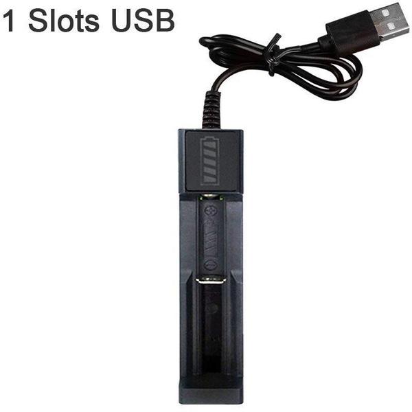 1PC 18650/16340/14500 Battery Charger 1/2Slots Dual for 18650 Charging 4.2V Rechargeable Lithium Battery Charger 1 Slot
1PC 18650/16340/14500 Battery Charger 1/2Slots Dual for 18650 Charging 4.2V Rechargeable Lithium Battery Charger 1 Slot