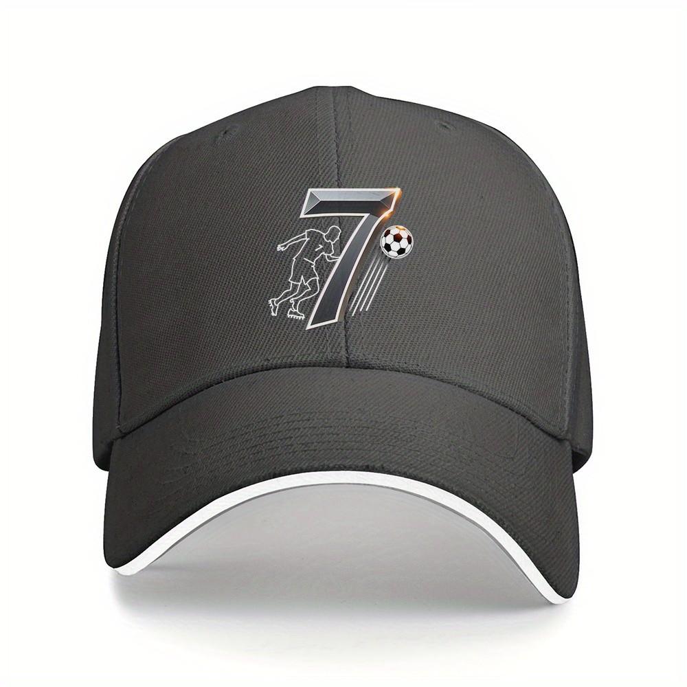Number 7 Soccer Player Graphic Baseball Cap Polyester Adjustable Sports Hat Casual Outdoor Unisex Adjustable чорний
Number 7 Soccer Player Graphic Baseball Cap Polyester Adjustable Sports Hat Casual Outdoor Unisex Adjustable чорний