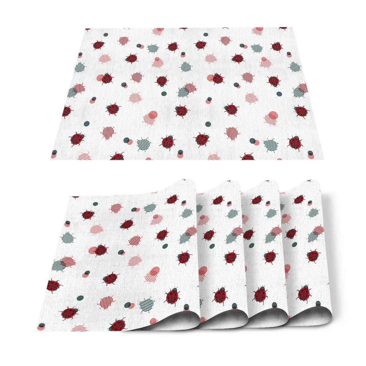 Dandelion And Ladybug Pattern Table Mat Kitchen Decoration Placemat Table Napkin For Wedding Dining Accessories Table Mat 2pcs 30x45cm
Dandelion And Ladybug Pattern Table Mat Kitchen Decoration Placemat Table Napkin For Wedding Dining Accessories Table Mat 2pcs 30x45cm