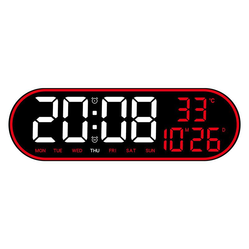 Simple Multifunctional Silent Wall Clock with Digital Display and Multiple Alarms for Living Room Decor 8021
Simple Multifunctional Silent Wall Clock with Digital Display and Multiple Alarms for Living Room Decor 8021