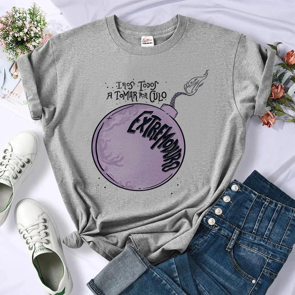 Extremoduro Top Women Streetwear Funny T Shirt FeUnisex Funny Streetwear Clothing Short Sleeve Tshirt Womens Clothing Graphic Tee S
Extremoduro Top Women Streetwear Funny T Shirt FeUnisex Funny Streetwear Clothing Short Sleeve Tshirt Womens Clothing Graphic Tee S