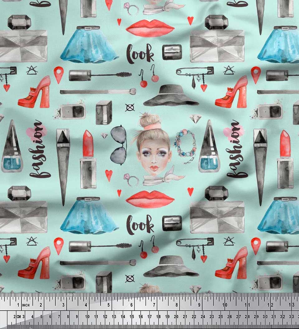 Помада, флакон духів і сукня з японської креп-атласної тканини Soimoi метр 42 дюйми 42 Inch Wide - Poly Crepe зелений
Помада, флакон духів і сукня з японської креп-атласної тканини Soimoi метр 42 дюйми 42 Inch Wide - Poly Crepe зелений