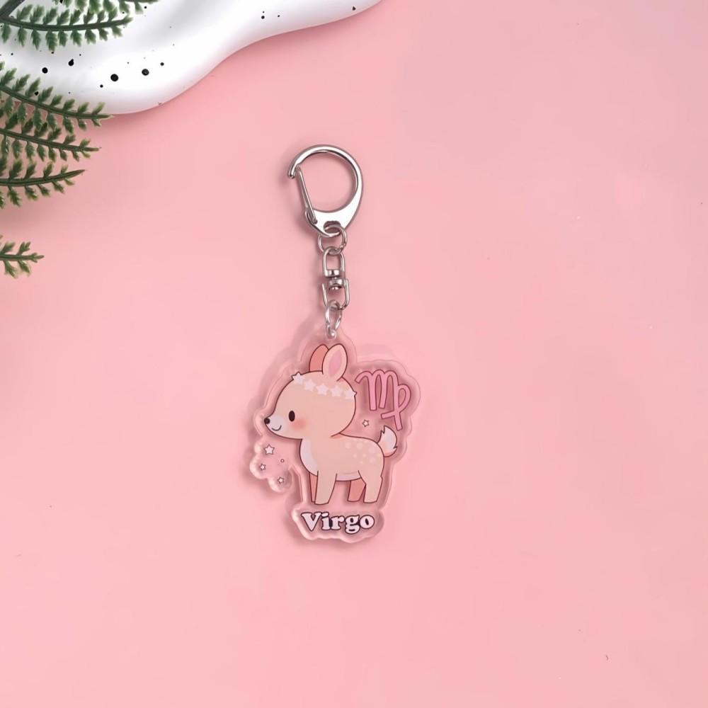 1/12Pcs Cartoon constellations Acrylic Car Keychain Cute Backpack Pendant Funny Bag Charms Accessories Decoration Holiday Gifts 5cm
1/12Pcs Cartoon constellations Acrylic Car Keychain Cute Backpack Pendant Funny Bag Charms Accessories Decoration Holiday Gifts 5cm