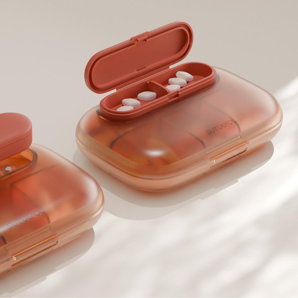 Medicine box Portable small medicine box Mini portable tablets pills box Medicine sub-packing case
Medicine box Portable small medicine box Mini portable tablets pills box Medicine sub-packing case