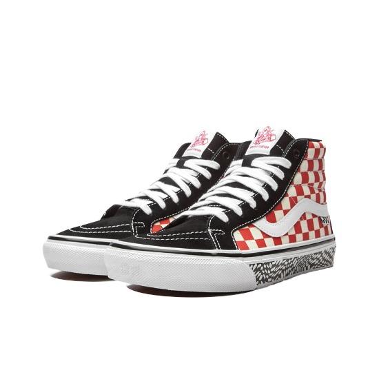 Vans Skate Sk8-Hi Reissue Grosso 84 - Red Checkerboard VN0A5KYR428 EU 38 чорний/червоний
Vans Skate Sk8-Hi Reissue Grosso 84 - Red Checkerboard VN0A5KYR428 EU 38 чорний/червоний