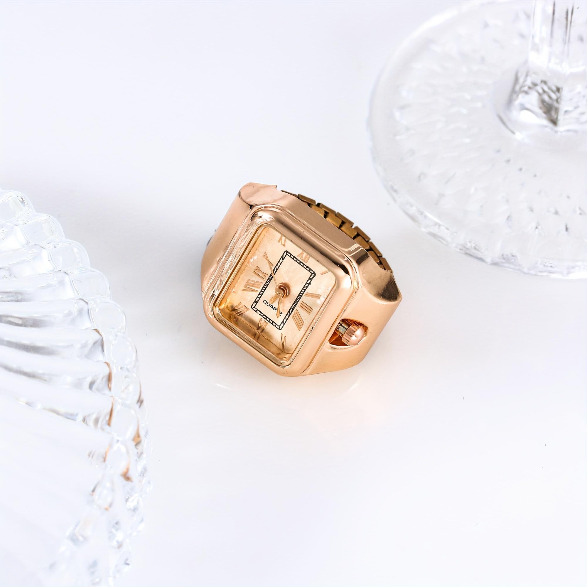 Square ring watch, minimalist finger watch, quartz watch, couple watch, creative ring watch Яскраво-рожевий
Square ring watch, minimalist finger watch, quartz watch, couple watch, creative ring watch Яскраво-рожевий