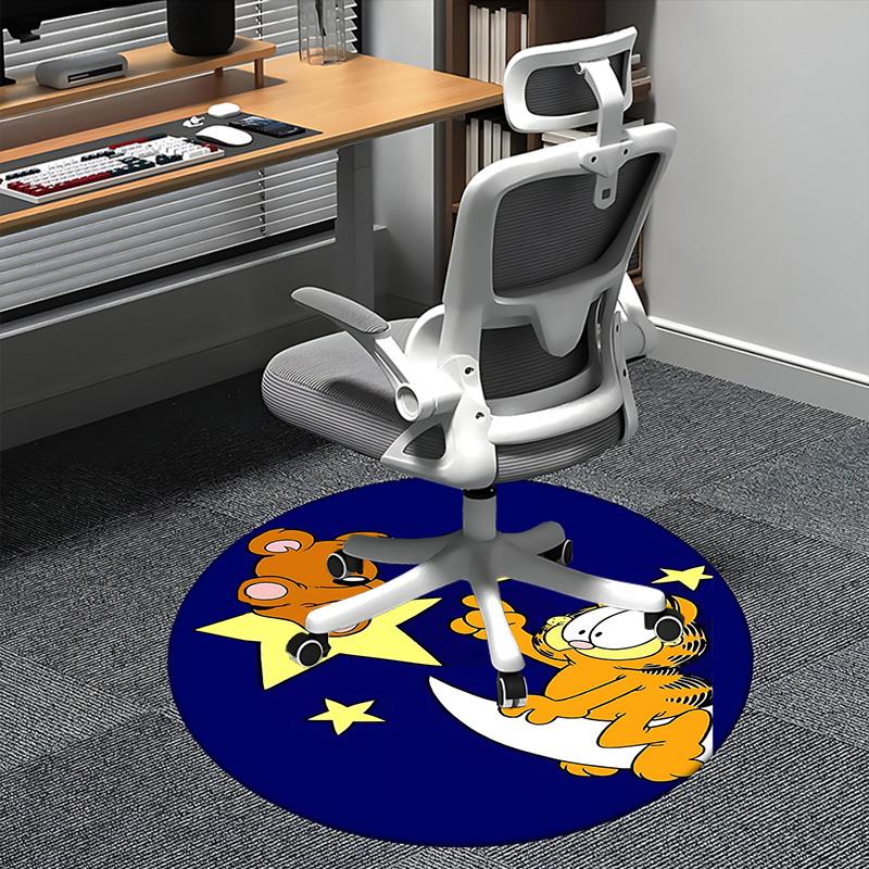 Garfield,Teddy Bear Chair mat Round Rug-Office carpet, Machine Washable, Non-slip, Suitable for Living Rooms, Bedrooms, Entryways, and Holid 80cm by 80cm
Garfield,Teddy Bear Chair mat Round Rug-Office carpet, Machine Washable, Non-slip, Suitable for Living Rooms, Bedrooms, Entryways, and Holid 80cm by 80cm