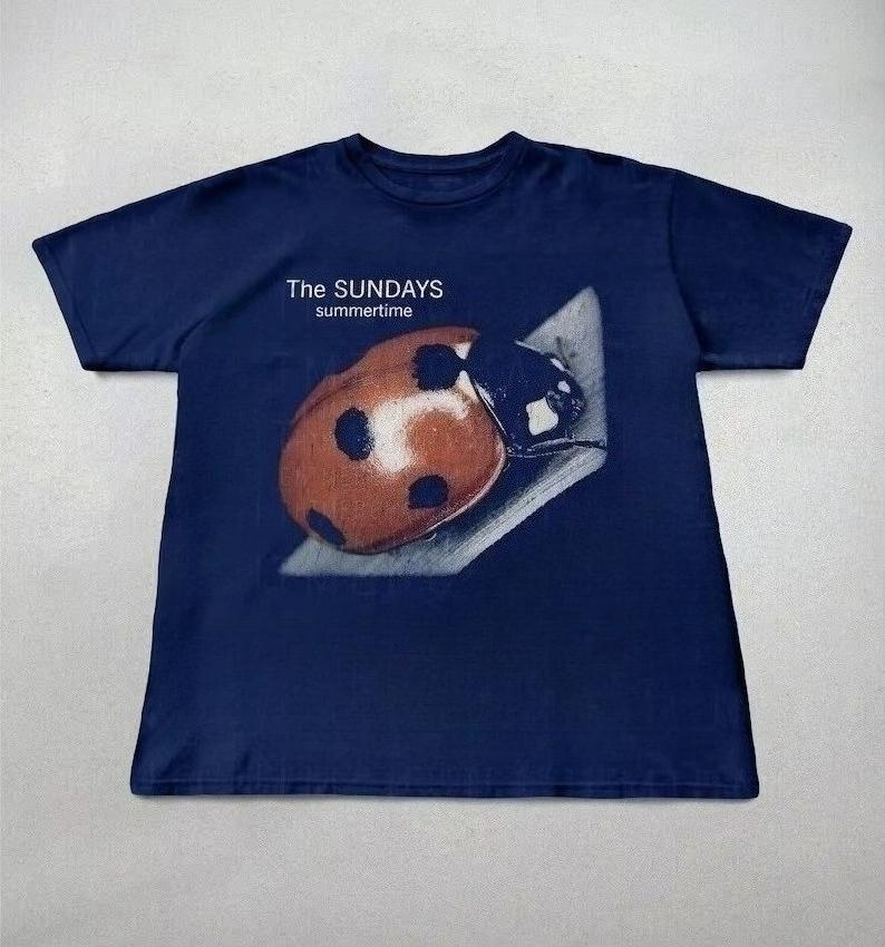 2026 Summer Mens and Womens Retro 100 Pure Cotton Letter Ladybug Print Round Neck Short Sleeved Casual Outdoor Daily Tshirt 4XL
2026 Summer Mens and Womens Retro 100 Pure Cotton Letter Ladybug Print Round Neck Short Sleeved Casual Outdoor Daily Tshirt 4XL