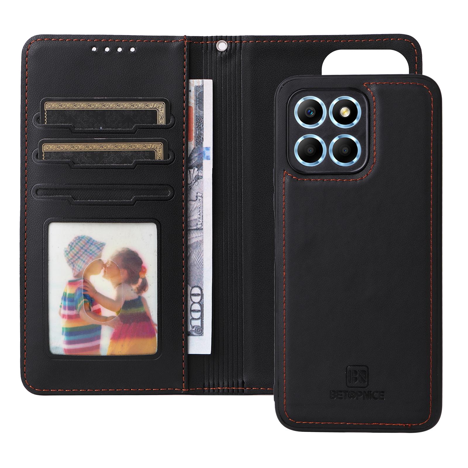 For Honor X8 5G/X6 4G/Play6C 4G/X6s 4G/70 Lite/X8a 5G Magnetic Case BETOPNICE Detachable PU Leather Phone Cover with Strap Black
For Honor X8 5G/X6 4G/Play6C 4G/X6s 4G/70 Lite/X8a 5G Magnetic Case BETOPNICE Detachable PU Leather Phone Cover with Strap Black