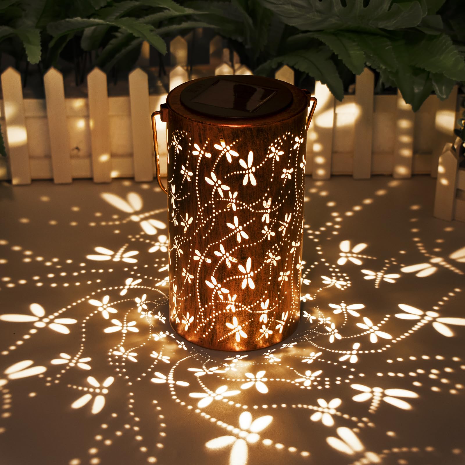 Dragonfly Hollow Out Metal Outdoor Hanging Light Decorative Garden Solar Lantern,Size L A
Dragonfly Hollow Out Metal Outdoor Hanging Light Decorative Garden Solar Lantern,Size L A