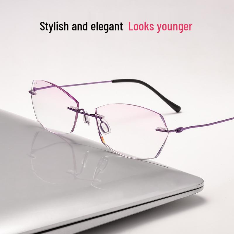 Diamond Cut Mixed Batch Anti-Blue Light Ultralight Rimless Reading Glasses for 100 Degrees Presbyopia Anti-Blue Light +100 Degrees
Diamond Cut Mixed Batch Anti-Blue Light Ultralight Rimless Reading Glasses for 100 Degrees Presbyopia Anti-Blue Light +100 Degrees