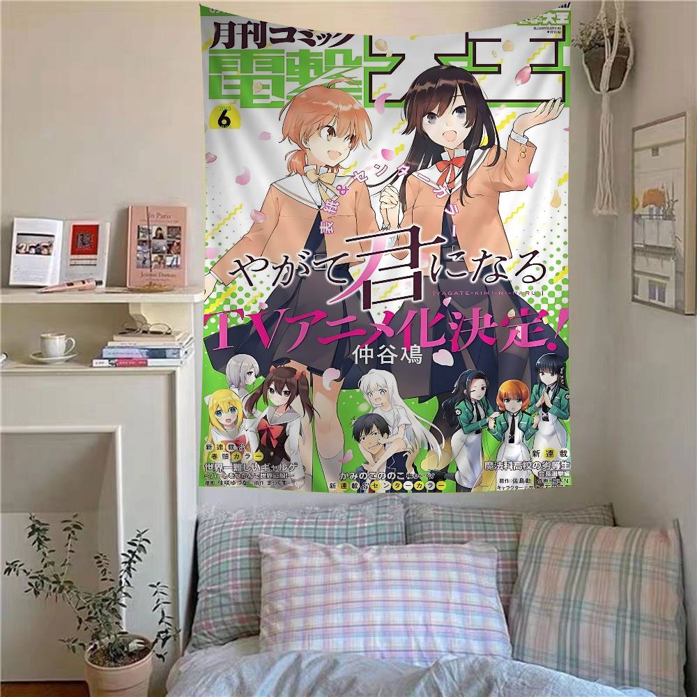 Anime Bloom Into You Colorful Tapestry Wall Hanging Bohemian Wall Tapestries Mandala Wall Art Decor 74x94cm(29x37in)
Anime Bloom Into You Colorful Tapestry Wall Hanging Bohemian Wall Tapestries Mandala Wall Art Decor 74x94cm(29x37in)