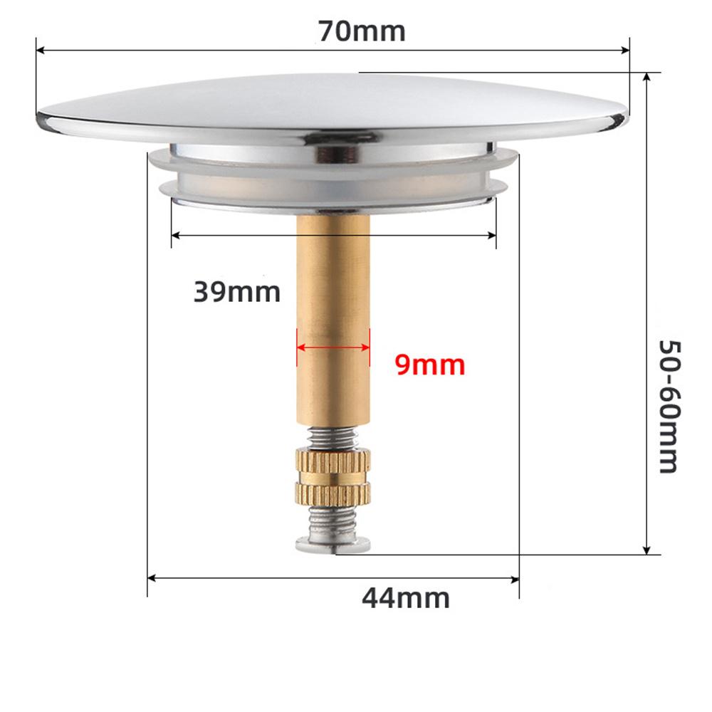 New 70mm Bathtub Drain Stopper Waste Stopper Plug Silver For Most Sinks Bath Tubs
New 70mm Bathtub Drain Stopper Waste Stopper Plug Silver For Most Sinks Bath Tubs