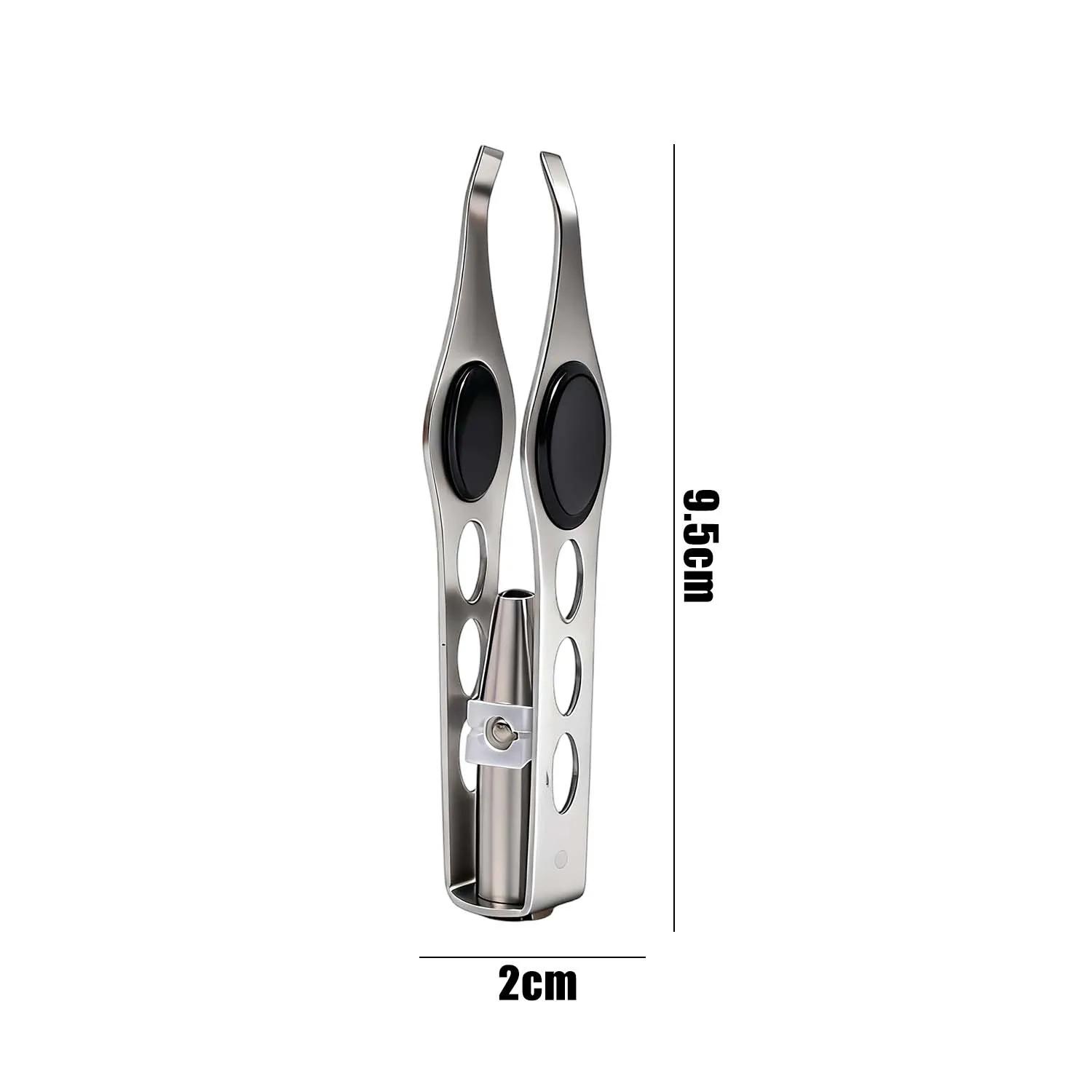 Stainless Steel LED Tweezers False Eyelashes Eyebrow Clip Smart Design Hair Remove Tweezer Makeup Tool Angle Pointed Tip чёрный
Stainless Steel LED Tweezers False Eyelashes Eyebrow Clip Smart Design Hair Remove Tweezer Makeup Tool Angle Pointed Tip чёрный
