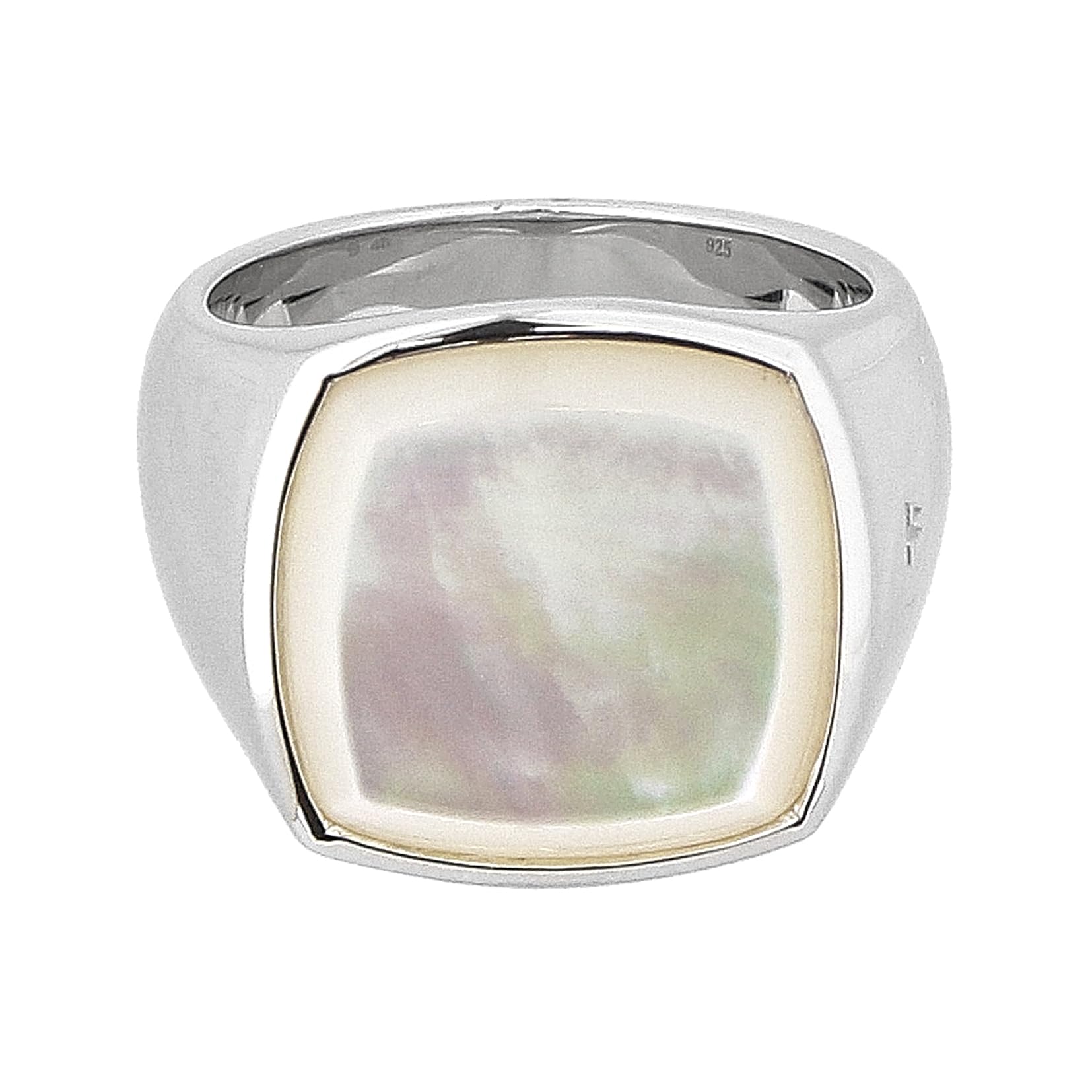 Tom Wood White Mother of Pearl Sterling Silver 925 White Rhodium Plated Cushion White Mother of Pearl Ring R74HQWHM01S925 White Mother of Brand 52
Tom Wood White Mother of Pearl Sterling Silver 925 White Rhodium Plated Cushion White Mother of Pearl Ring R74HQWHM01S925 White Mother of Brand 52