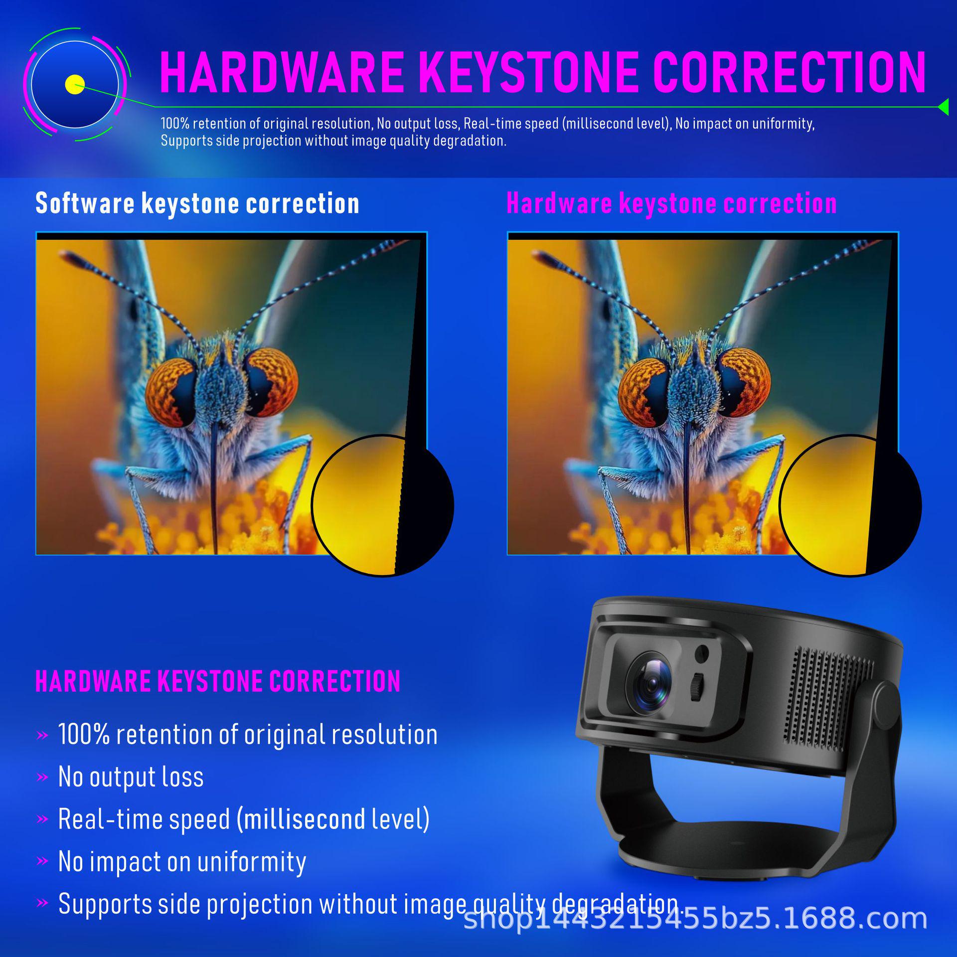 2026 Bestselling HY300MAX Projector: 720P, H726, WiFi, Bluetooth 5.4, Android 14 EU Plug білий
2026 Bestselling HY300MAX Projector: 720P, H726, WiFi, Bluetooth 5.4, Android 14 EU Plug білий
