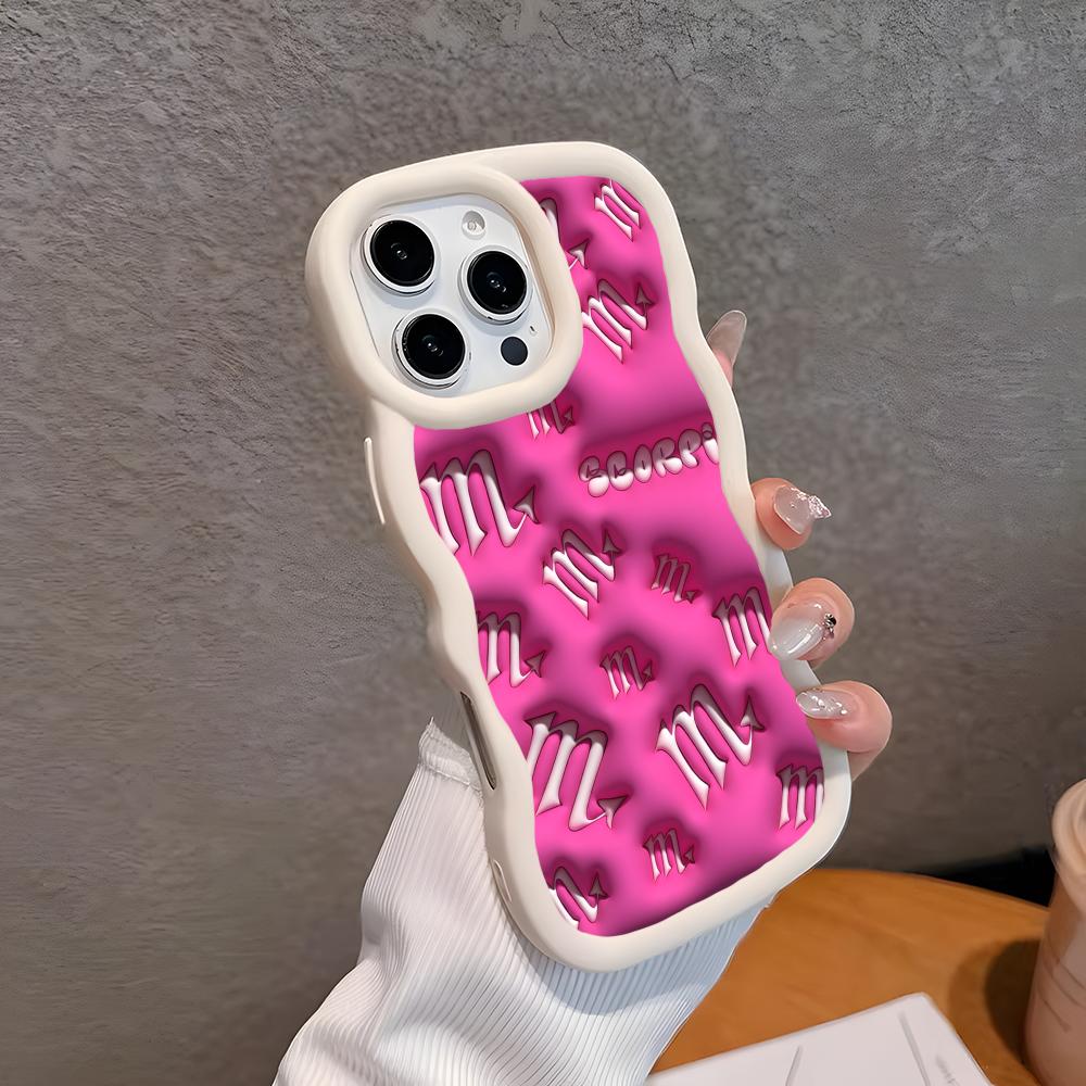 Zodiac Sign Scorpio Phone Case for iPhone 17 16 15 14 13 12 11 Air Pro Max Plus White Soft TPU Wavy Edge Cover iPhone 15 Pro
Zodiac Sign Scorpio Phone Case for iPhone 17 16 15 14 13 12 11 Air Pro Max Plus White Soft TPU Wavy Edge Cover iPhone 15 Pro
