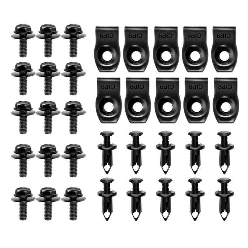 35pcs Universal Car Body Screw Set Auto Fastener Assortment Car Screw Fasteners Simple Installation for Engine Cover 1
35pcs Universal Car Body Screw Set Auto Fastener Assortment Car Screw Fasteners Simple Installation for Engine Cover 1