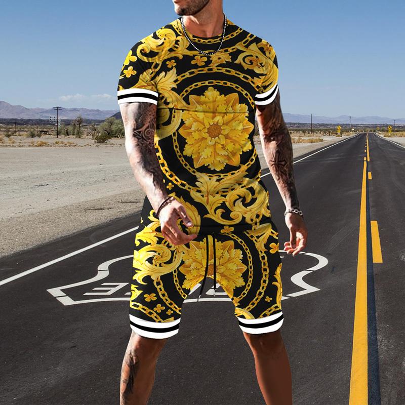 Гавайские мужские комплекты с 3D принтом, футболка и шорты, летние комплекты одежды из 2 предметов, спортивный костюм, мужская одежда оверсайз, уличная одежда L
Гавайские мужские комплекты с 3D принтом, футболка и шорты, летние комплекты одежды из 2 предметов, спортивный костюм, мужская одежда оверсайз, уличная одежда L