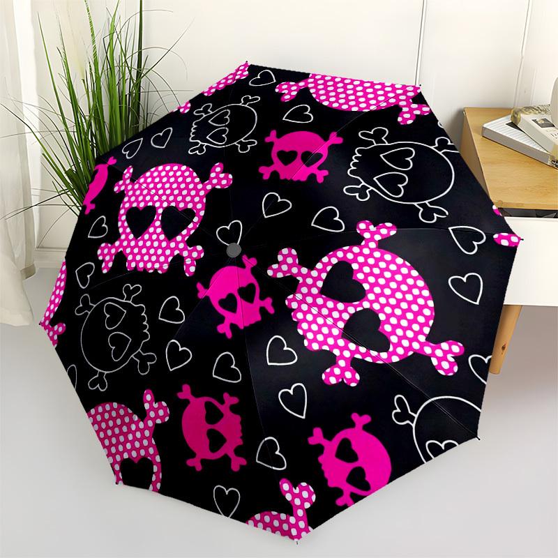 1pc Skull and Crossbones Pattern Umbrella with Plastic Handle,Suitable for All Seasons Home Travel Outdoor UmbrellaM1410
1pc Skull and Crossbones Pattern Umbrella with Plastic Handle,Suitable for All Seasons Home Travel Outdoor UmbrellaM1410