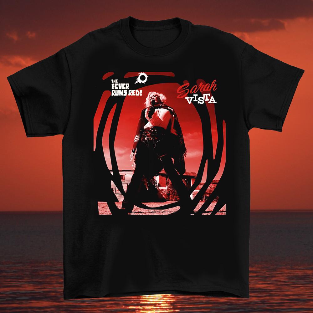 Sarah Vista Singer The Fever Runs Red Unisex Black Shirt For Men Women Cotton SB Unisex T-Shirt XXXL
Sarah Vista Singer The Fever Runs Red Unisex Black Shirt For Men Women Cotton SB Unisex T-Shirt XXXL