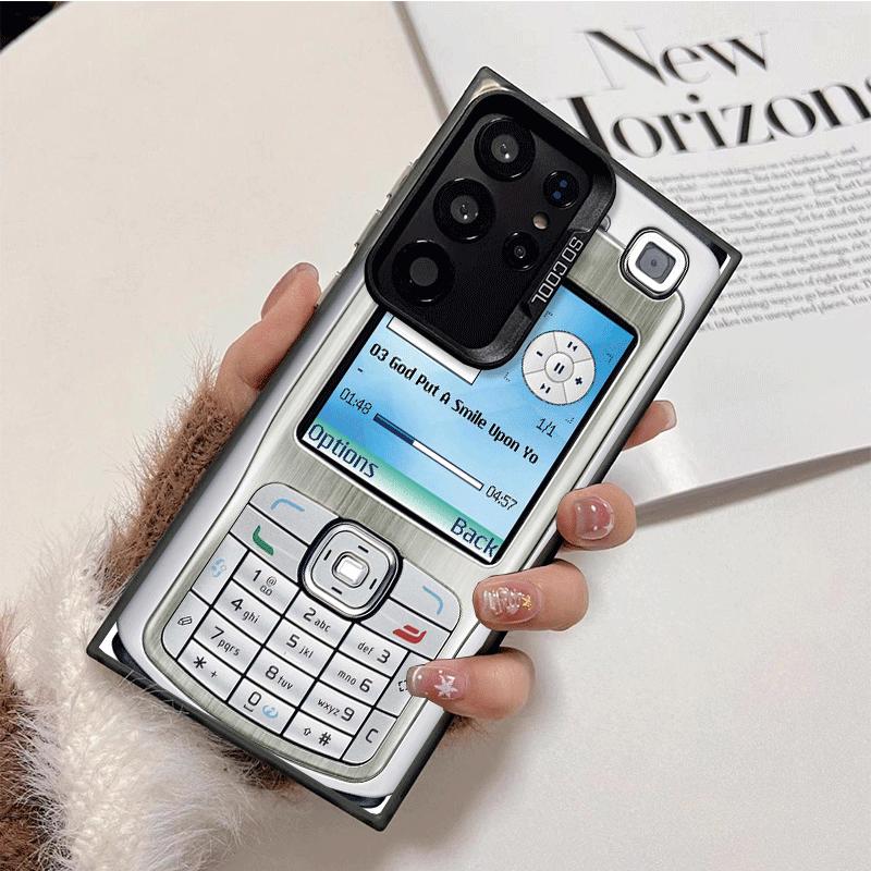 Funny Retro Callphone Shockproof Phone Case for Samsung Galaxy S26 Edge S25 Ultra S24 FE S23 Plus S21 Cover Anti Fall Fundas Samsung S21
Funny Retro Callphone Shockproof Phone Case for Samsung Galaxy S26 Edge S25 Ultra S24 FE S23 Plus S21 Cover Anti Fall Fundas Samsung S21