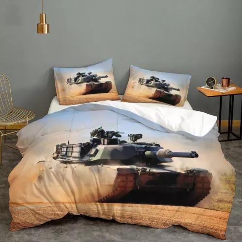 Tank Soft Duvet Cover Set Bed Decoration First Choice Gift Suitable for Children Kids plus Adult Peoples Soft Warm Comfortable plus Breathable 100*200cm Single
Tank Soft Duvet Cover Set Bed Decoration First Choice Gift Suitable for Children Kids plus Adult Peoples Soft Warm Comfortable plus Breathable 100*200cm Single
