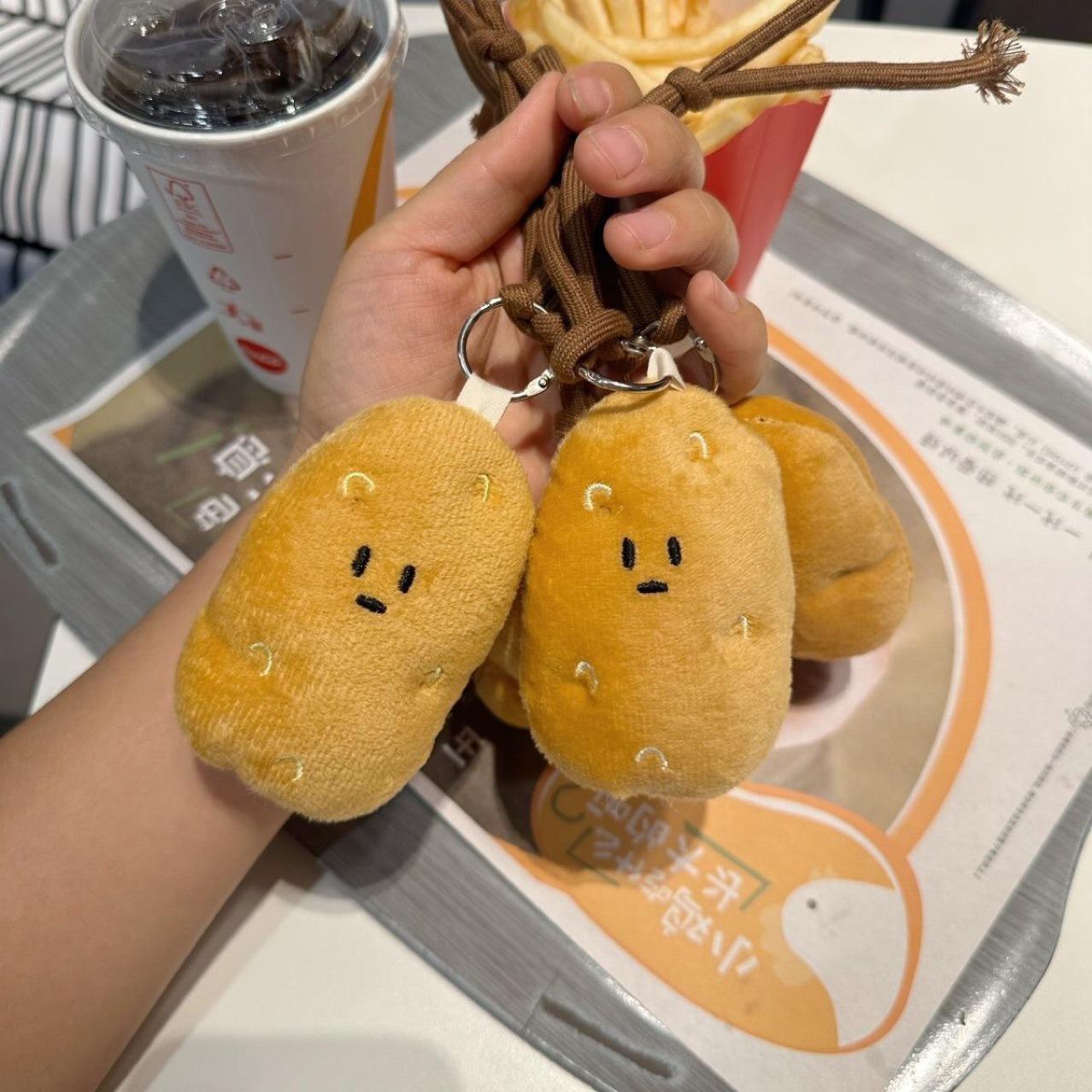 Подвеска «Южный спот-картофель»: Милый плюшевый брелок для ключей, украшение на сумку и креативный сувенир из Харбина
Подвеска «Южный спот-картофель»: Милый плюшевый брелок для ключей, украшение на сумку и креативный сувенир из Харбина