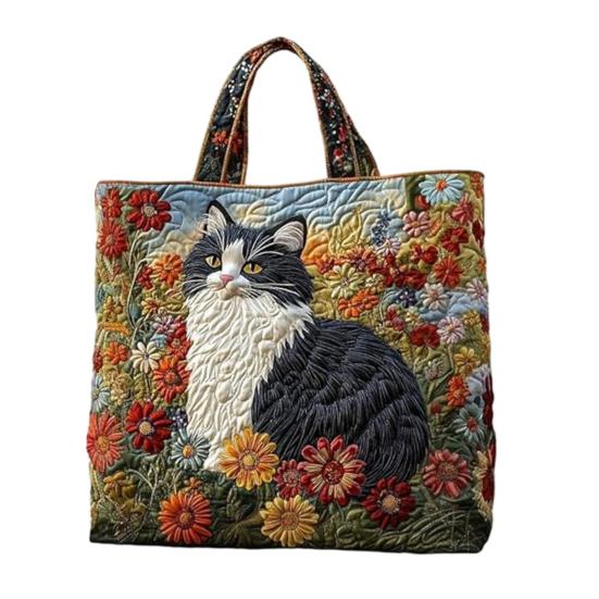 Quilted Tote Bag Retro Print Fabric Commuter Tote Vintage Lightweight Foldable Handbag for Women Daily Use Travel Grocery Shopping J
Quilted Tote Bag Retro Print Fabric Commuter Tote Vintage Lightweight Foldable Handbag for Women Daily Use Travel Grocery Shopping J