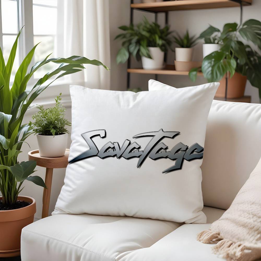 S-SavatageS Rock Band Pillow Case Plush Fabric Soft Pillowcase Double Sided Print Cushion Cover Household Gifts 12x12Inch
S-SavatageS Rock Band Pillow Case Plush Fabric Soft Pillowcase Double Sided Print Cushion Cover Household Gifts 12x12Inch