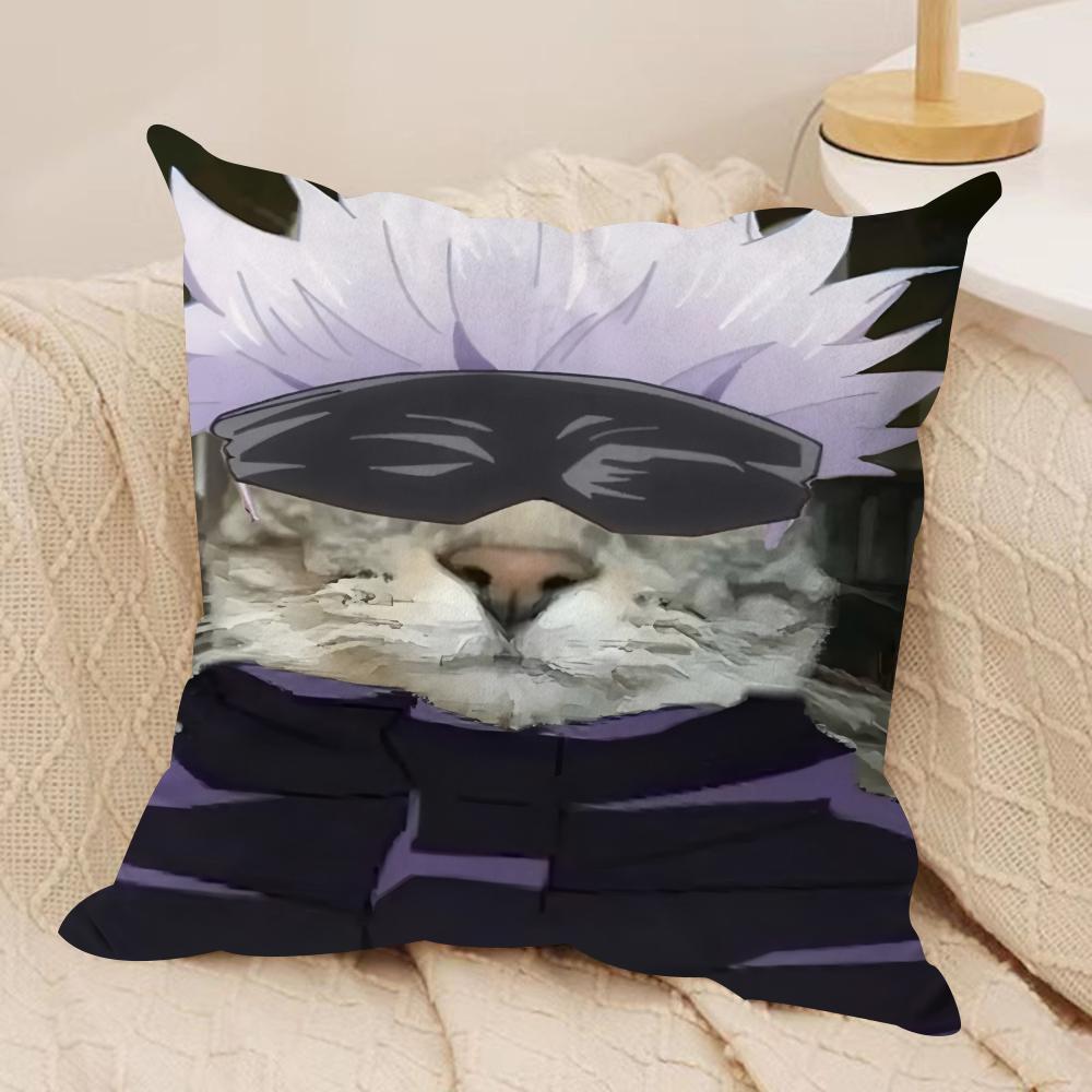 Cute Cat Funny Cushion Cover Silky Short Plush Invisible Zipper Dustproof Sofa Pillow Case For Home Decor 30x30cm
Cute Cat Funny Cushion Cover Silky Short Plush Invisible Zipper Dustproof Sofa Pillow Case For Home Decor 30x30cm