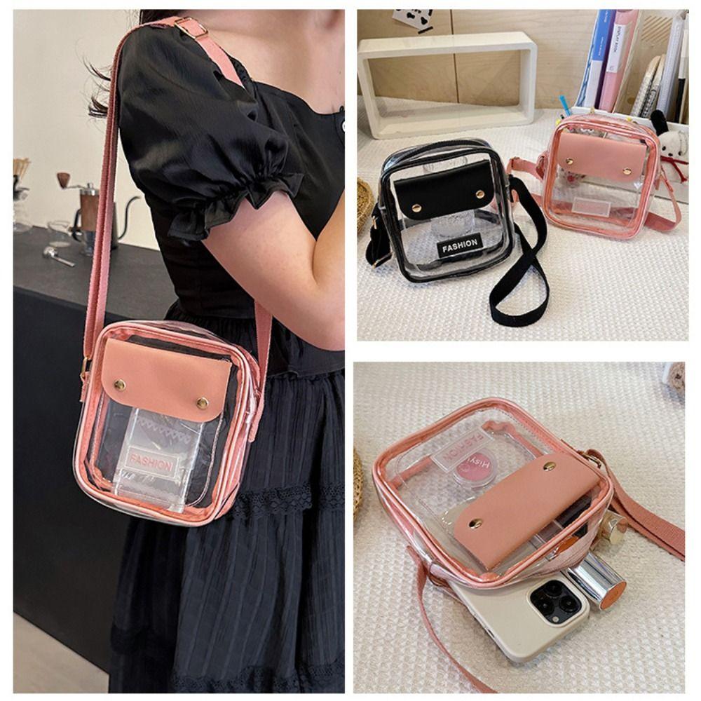 Storage Bag PVC Transparent Bag Jelly Bag Crossbody Bag Fashion Women Handbags Sports
Storage Bag PVC Transparent Bag Jelly Bag Crossbody Bag Fashion Women Handbags Sports