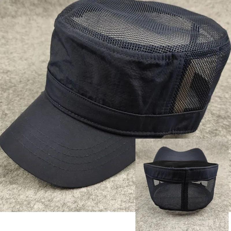 Breathable Flat Top Cap for Men - Large Head Size Adjustable Strap Summer Hat, Casual Modern Fitted Baseball Cap with Sweatband 57-58cm
Breathable Flat Top Cap for Men - Large Head Size Adjustable Strap Summer Hat, Casual Modern Fitted Baseball Cap with Sweatband 57-58cm